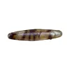 Brown striped hair clips with thickened metal teeth that leave no marks and won't damage hair are suitable for daily commuting Item Picture